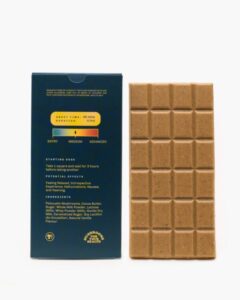 Golden Teacher 3000mg Chocolate Bar Caramel Chocolate – Psychedelic Chocolate Bar